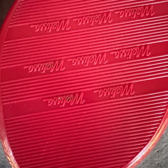 Vivienne Westwood Anglomania for Melissa Heart Flip Flops Like New - Picture 7 of 11